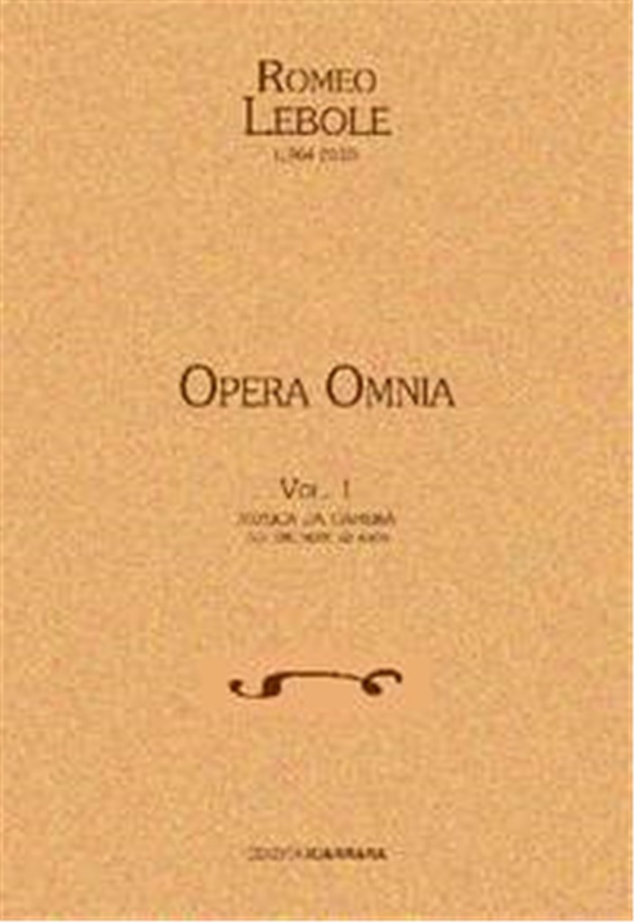 Opera Omnia Vol. 1